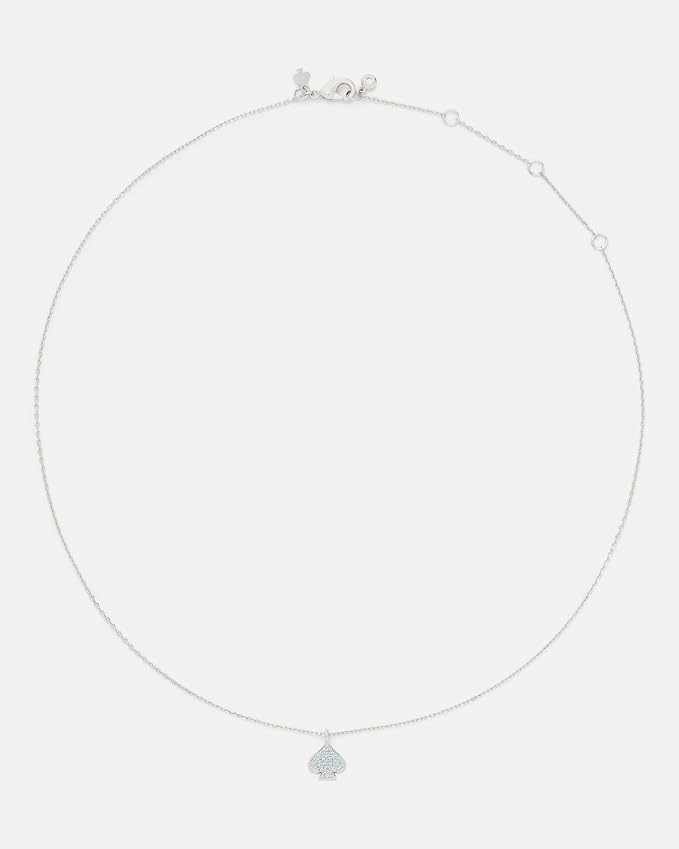 kate spade new york Everyday Spade Pave Mini wisiorek, jeden rozmiar, mosiądz, cyrkonia sześcienna - obrazek 2