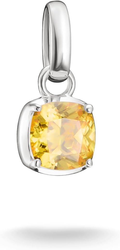 THOMAS SABO Connect Charm Wisiorek Birthstone Collection Made of 925 Sterling Silver
