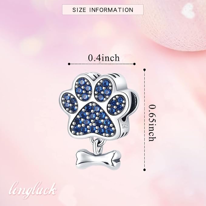 Charms pasuje Pandora bransoletki z charmsami dla kobiet, 925 srebro Sterling koralik zwisający wisiorek, dziewczyna biżuteria z koralików, biżuteria DIY dla dziewczyn - obrazek 4