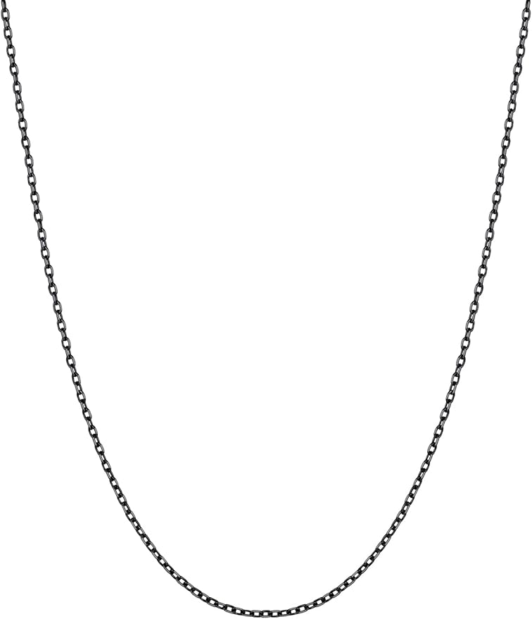 U7 Damski łańcuszek cienki 1,4 mm ze stali nierdzewnej, damski łańcuszek z siateczką, łańcuszek z wisiorkiem, drobna siatka 41-61 cm