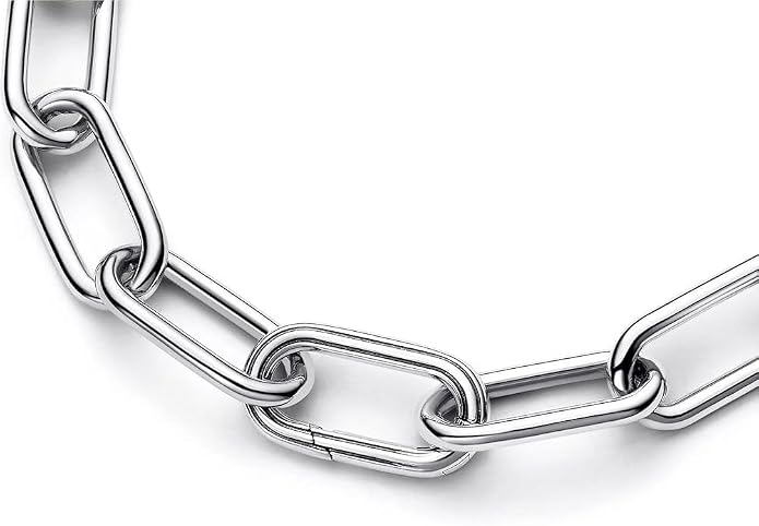 PANDORA ME Rechteckiger Zu Öffnender Link aus Sterling Silber, Kompatibel ME Armbändern, 793033C00 - obrazek 3