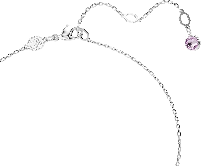 Swarovski Wisiorek Y Gema, Szlify różnorodne, Różnokolorowy, Powłoka z rodu - obrazek 3