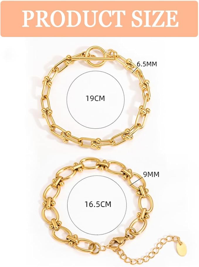 2 sztuki bransoletek damskich, regulowana, z możliwością układania w stos, stal nierdzewna, biżuteria dla kobiet i dziewcząt, na co dzień, na imprezę - obrazek 3