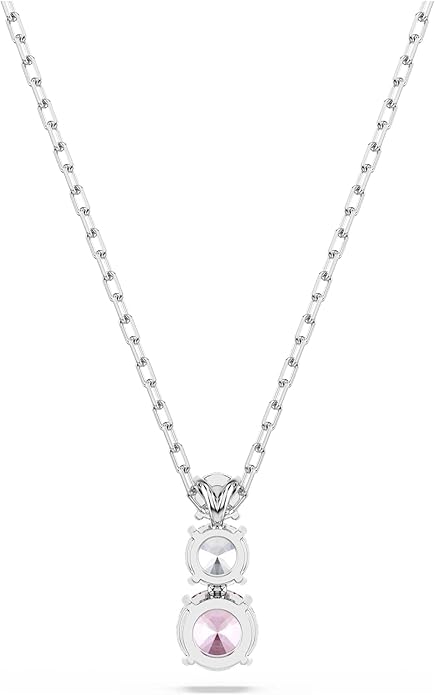 Swarovski Stilla Attract Kolekcja, Szlif okrągły, Różowy, Powlekany rodem - obrazek 6