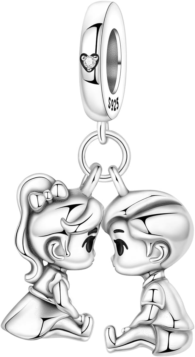925 Sterling Silver Charms do bransoletek i naszyjników Podróżny Wisiorek Ukończenie studiów koralik wisiorek dla kobiet, urocza biżuteria prezent urodzinowy dla kobiet - obrazek 6
