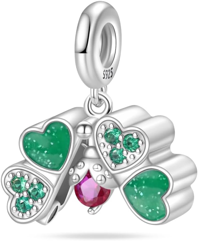 Charms pasuje Pandora bransoletki z charmsami dla kobiet, 925 srebro Sterling koralik zwisający wisiorek, dziewczyna biżuteria z koralików, biżuteria DIY dla dziewczyn - obrazek 7