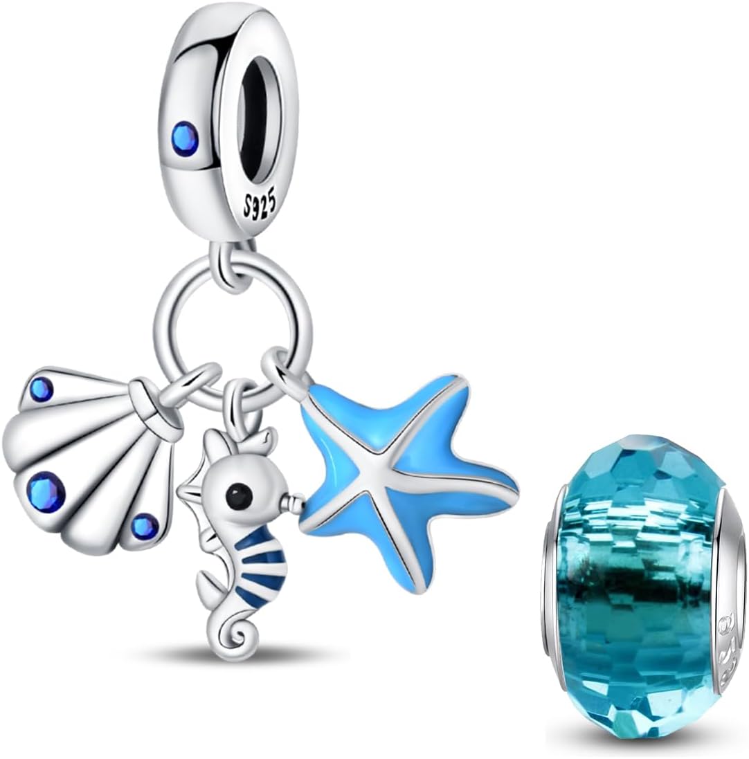 HappyStar Charmsy ze srebra wysokiej próby 925, z motywem Gwiezdnych Wojen, Harry’ego Pottera, pasują do bransoletek Pandora Charms, dla kobiet, dziewcząt, biżuteria na prezent - obrazek 5