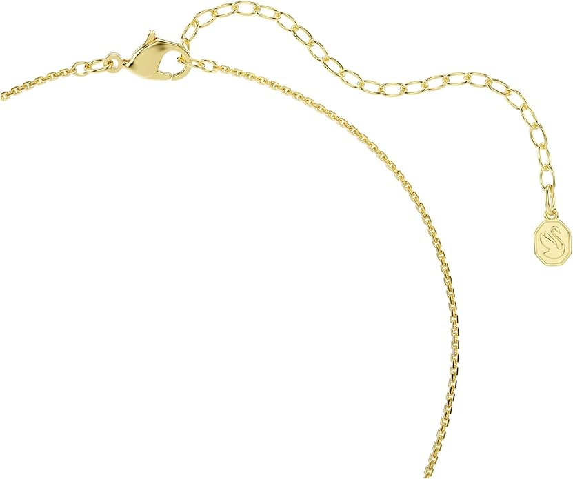 Swarovski Hyperbola Kolekcja, Szlif okrągły, Biały, Powlekany w odcieniu złota - obrazek 5