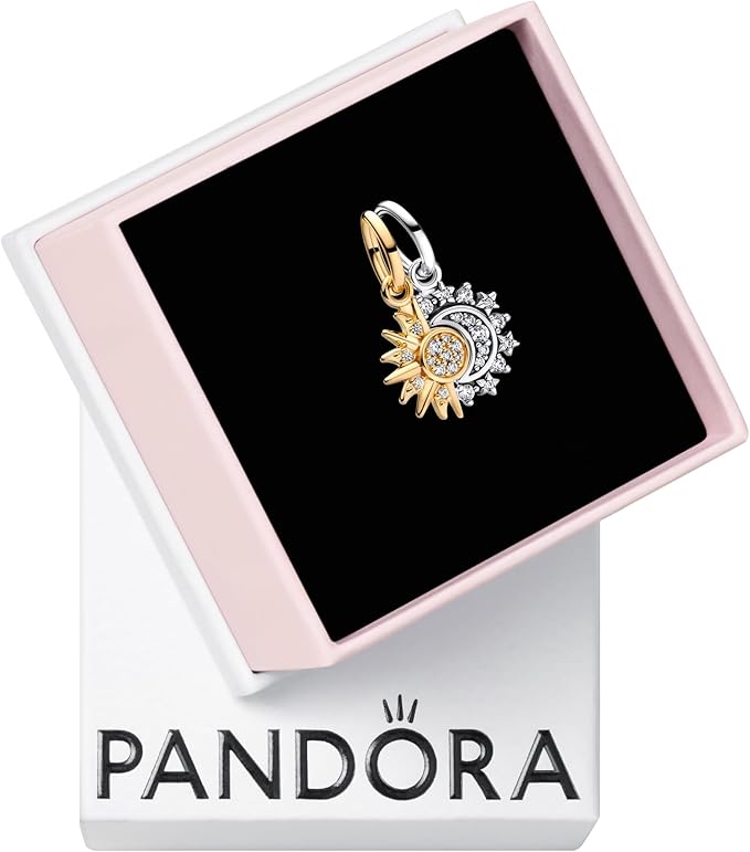 Wisiorek Pandora Moments charm 763585C01 sunshine