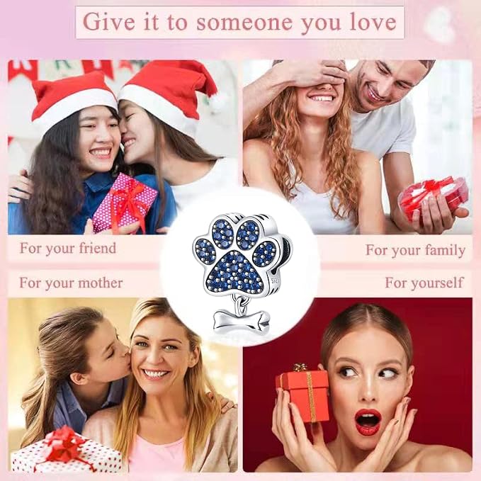 Charms pasuje Pandora bransoletki z charmsami dla kobiet, 925 srebro Sterling koralik zwisający wisiorek, dziewczyna biżuteria z koralików, biżuteria DIY dla dziewczyn - obrazek 7