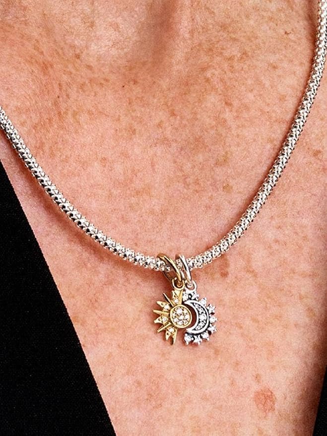 Wisiorek Pandora Moments charm 763585C01 sunshine - obrazek 6
