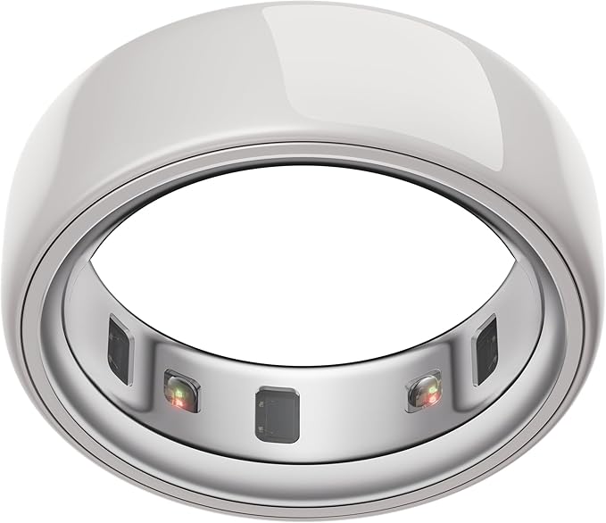 Oura Pierścień 4 ceramiczny – chmura – rozmiar 7 – Smart Ring – określenie rozmiaru przed zakupem