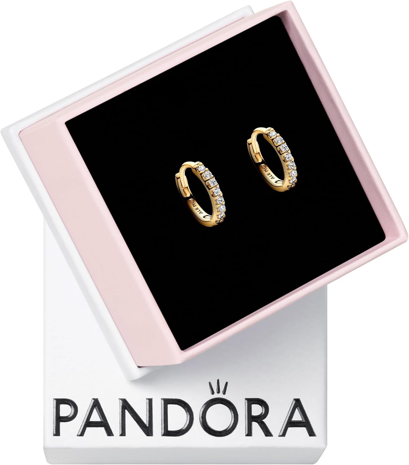 Pandora Timeless Pozłacana 14-karatowym złotem biżuteria z cyrkoniami - obrazek 2