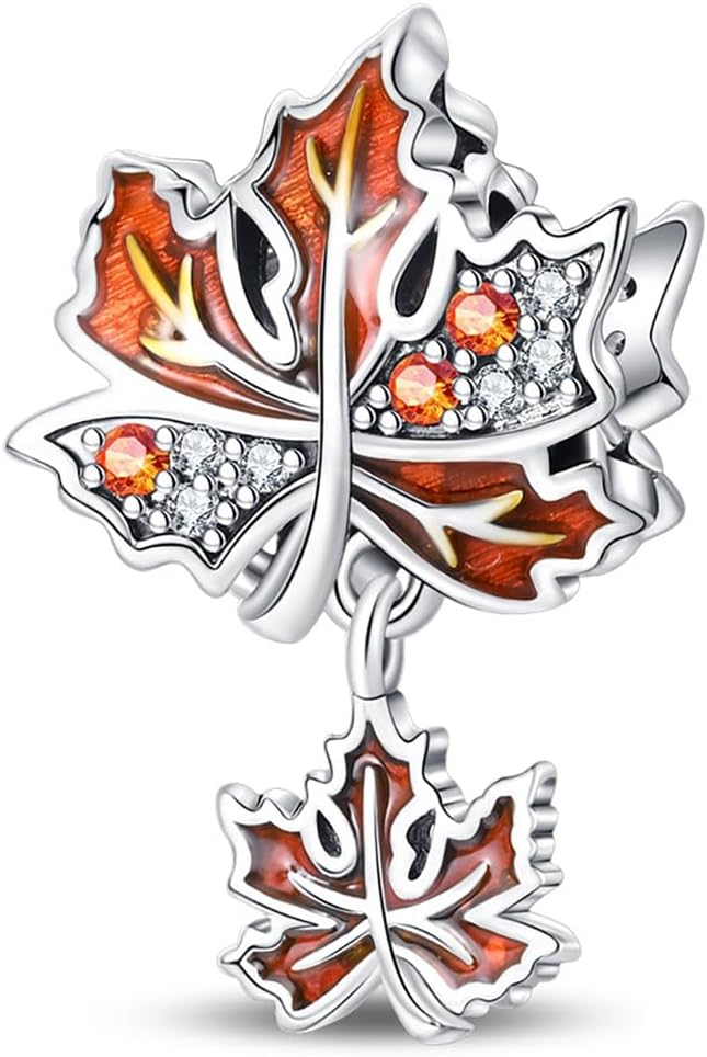 Charm Suspension Ladies 925 Sterling Silver for Bracelet Charms Beads odpowiedni do Pandora bransoletki i obręcznika, kompatybilny z europejskimi bransoletkami dla kobiet dziewczyn Z1 - obrazek 7