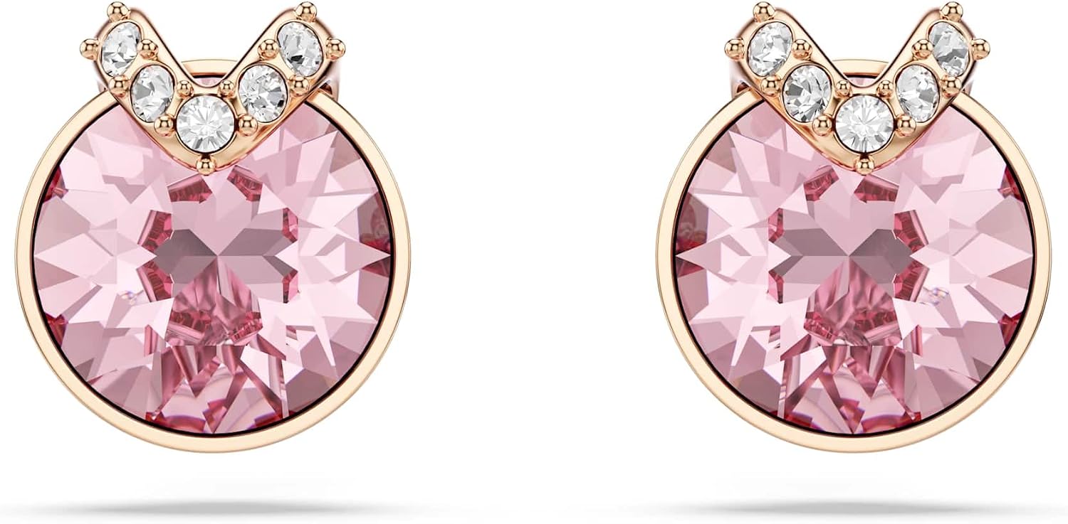 Swarovski Bella Kolekcja Kolczyki sztyfty, Szlif okrągły, Pavé - obrazek 2