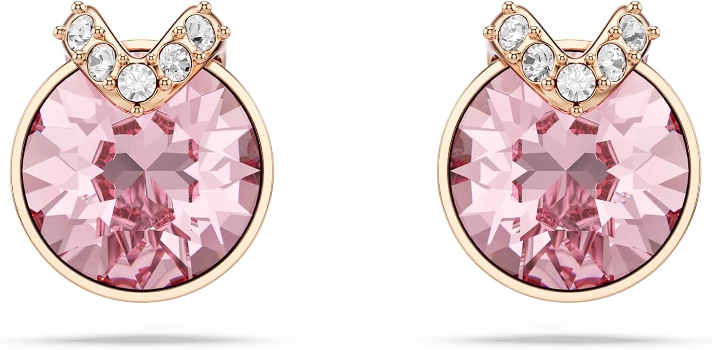 Swarovski Bella Kolekcja Kolczyki sztyfty, Szlif okrągły, Pavé