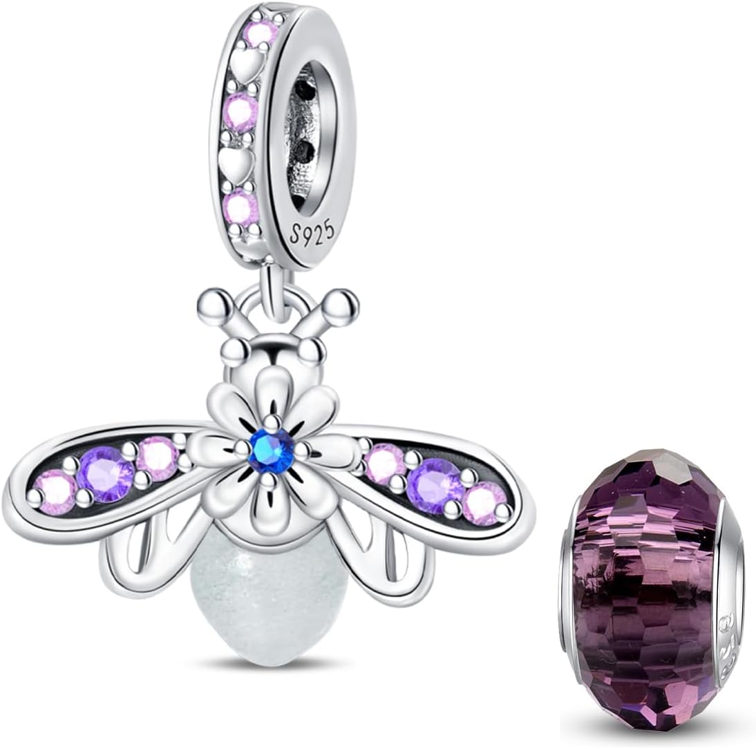 HappyStar Charmsy ze srebra wysokiej próby 925, z motywem Gwiezdnych Wojen, Harry’ego Pottera, pasują do bransoletek Pandora Charms, dla kobiet, dziewcząt, biżuteria na prezent - obrazek 2