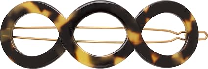France Luxe Triple Circle Tige Boule Barrette - Tokyo by France Luxe - obrazek 4