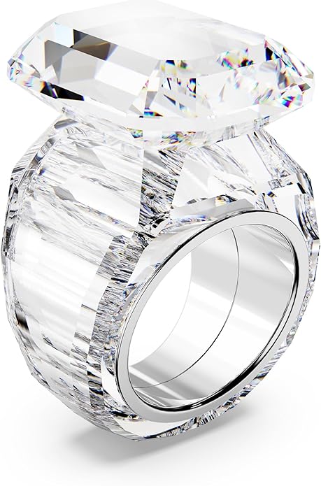 Swarovski Lucent Kolekcja pierścionek koktajlowy, szlif ośmiokątny - obrazek 3