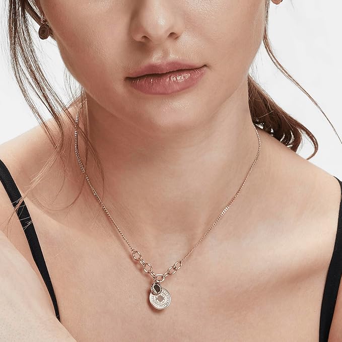 Liebeskind Berlin Damski Biżuteria Z Coin Zawieszkami – Łańcuszki, Bransoletki I Kolczyki Mit Liebeskind-Coin Ze Stali Nierdzewnej - In Różnych Kolorach – Nowoczesny, Vielseitiger Biżuteria - obrazek 3