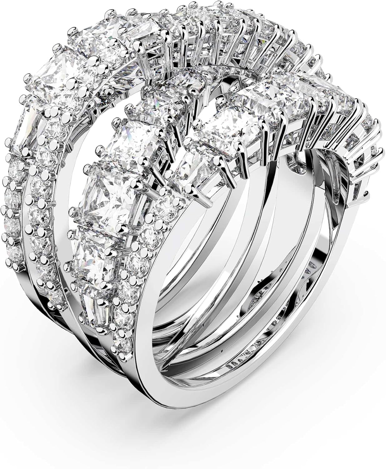 Swarovski Damski pierścionek metalowy 32014251 - obrazek 3