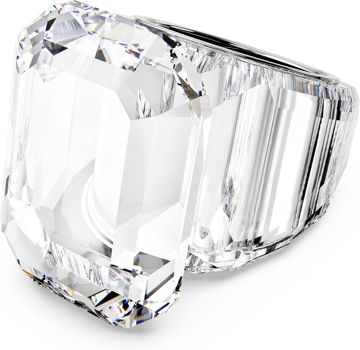 Swarovski Lucent Kolekcja pierścionek koktajlowy, szlif ośmiokątny - obrazek 2