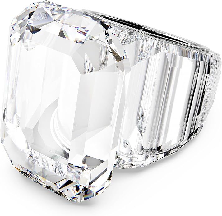 Swarovski Lucent Kolekcja pierścionek koktajlowy, szlif ośmiokątny